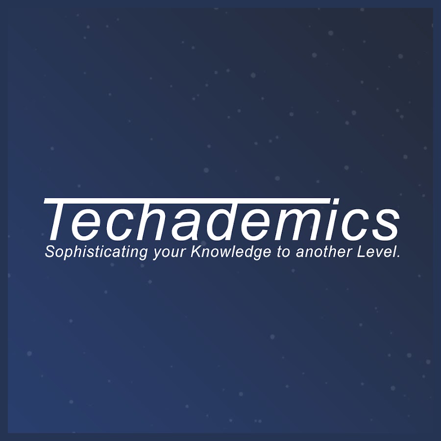 Techademics رمز قناة اليوتيوب