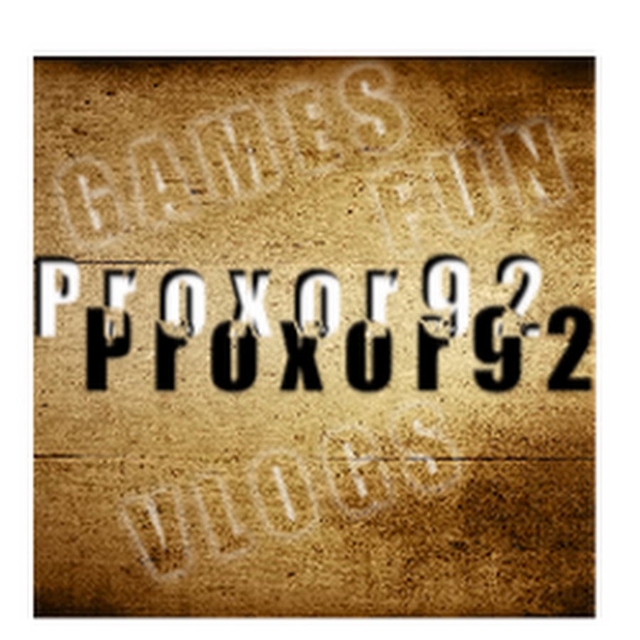 Proxor92 ইউটিউব চ্যানেল অ্যাভাটার