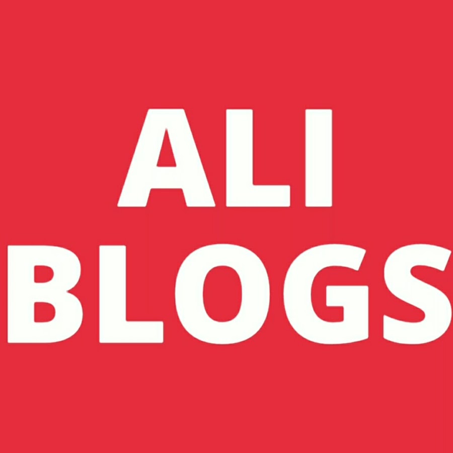 ALI BLOGS YouTube channel avatar