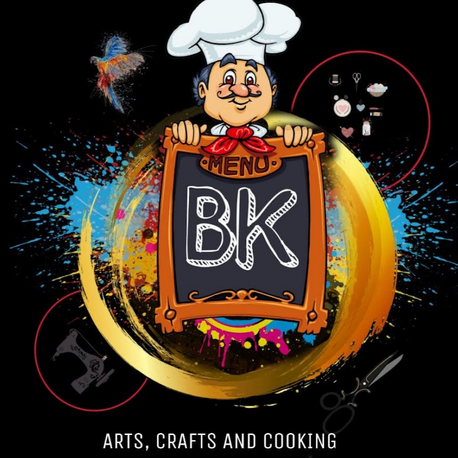 BK Arts& craft رمز قناة اليوتيوب