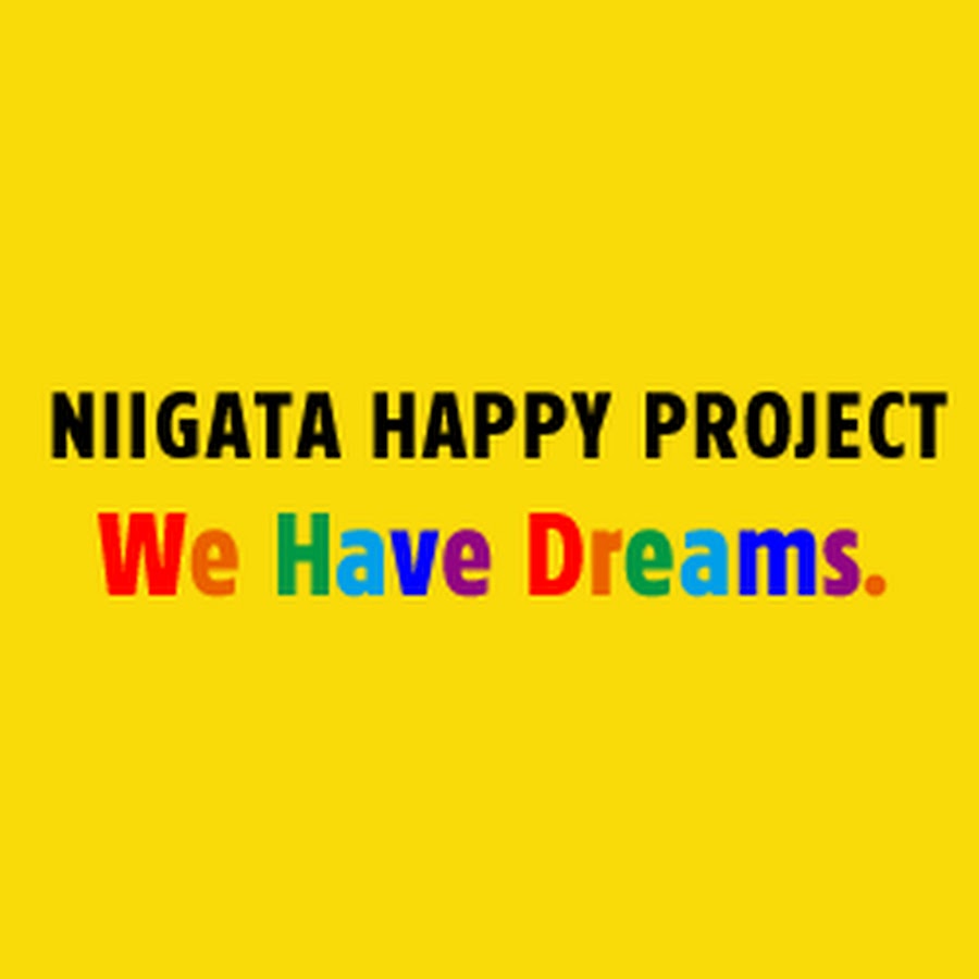 NIIGATA HAPPY PROJECT YouTube kanalı avatarı