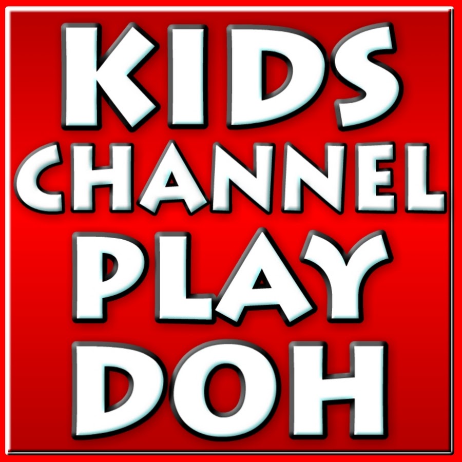 Kids Channel Play Doh - How to DIY YouTube channel avatar