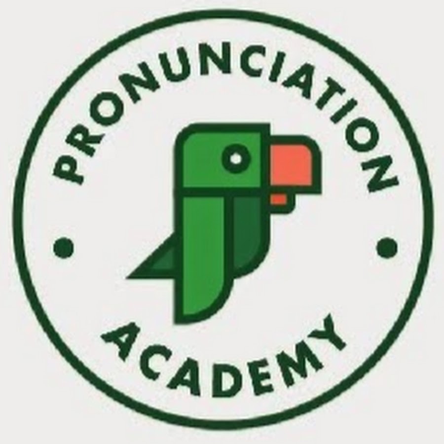 Pronunciation Academy Avatar canale YouTube 