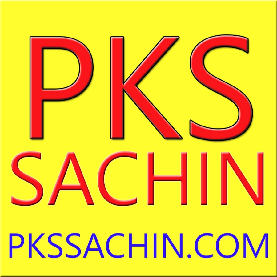 pkssachin YouTube channel avatar