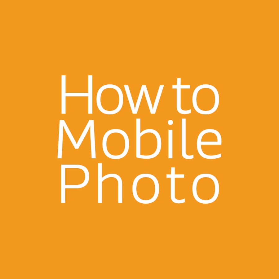 How to Mobile Photo YouTube channel avatar