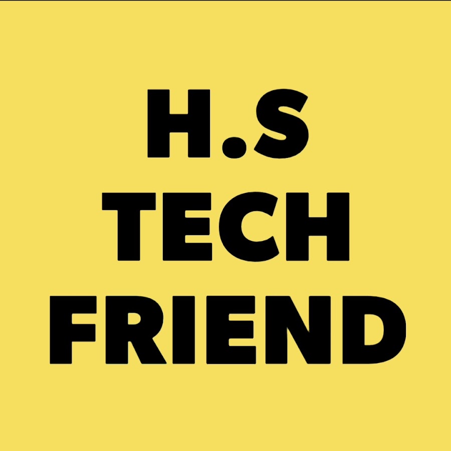 HS Tech Friend YouTube kanalı avatarı