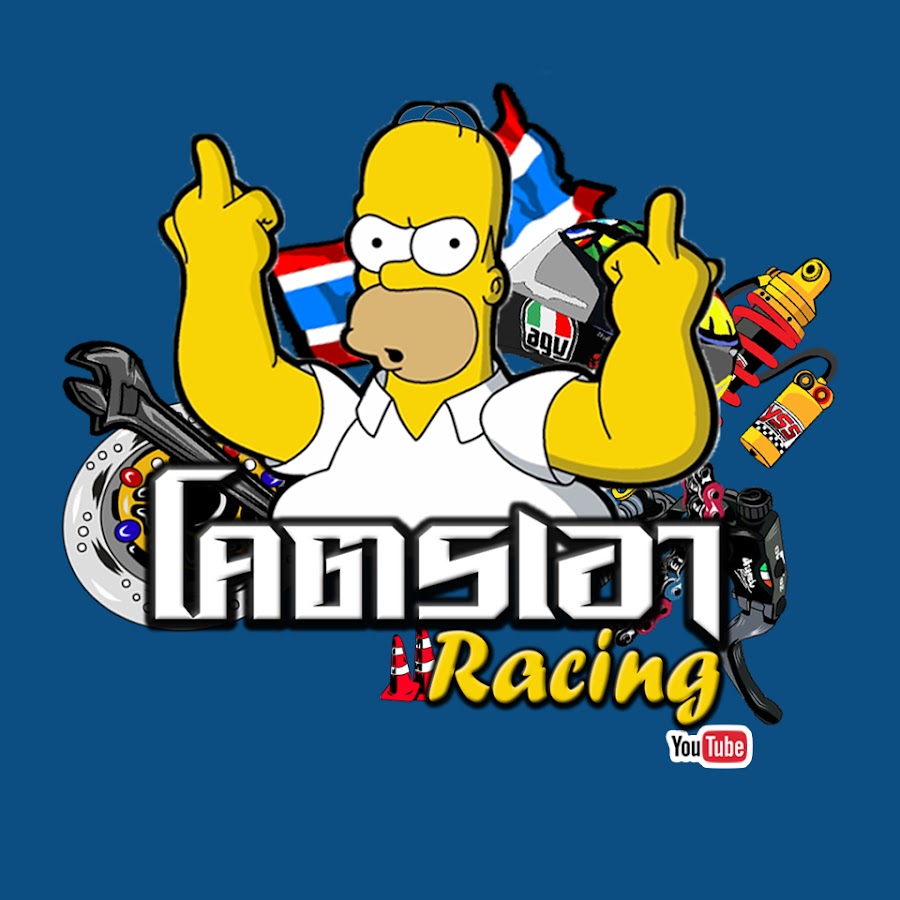 à¹‚à¸„à¸•à¸£à¹€à¸­à¸² Racing YouTube channel avatar