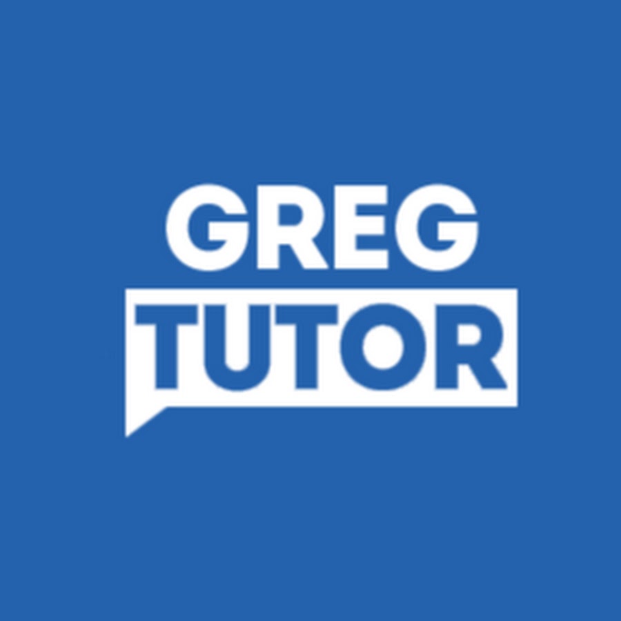 Greg Tutor Awatar kanału YouTube