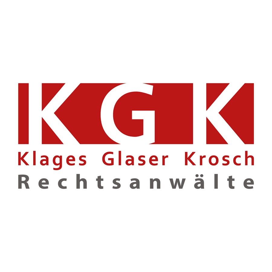KGK RechtsanwÃ¤lte FachanwÃ¤lte YouTube channel avatar