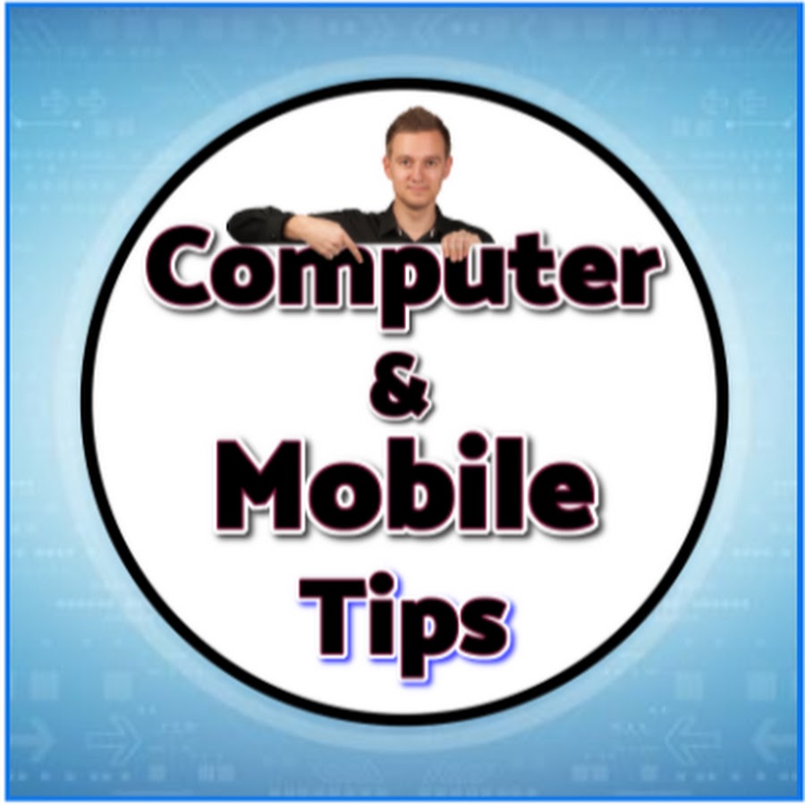 computer and mobile tips YouTube channel avatar