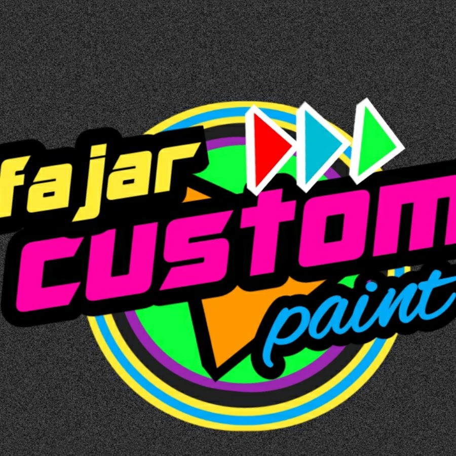 Fajar custom paint YouTube channel avatar