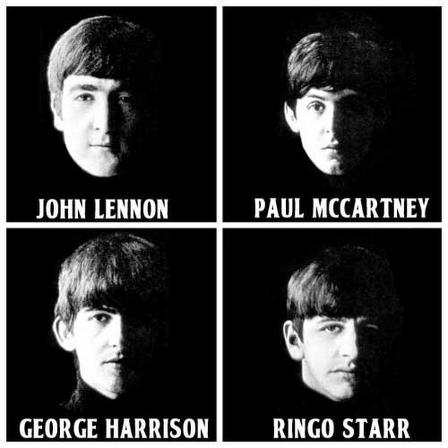 Битлз состав фото с именами участников группы