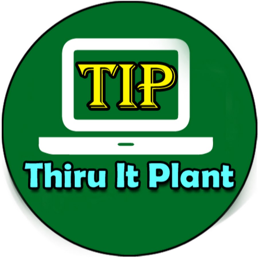 ThiruItPlant رمز قناة اليوتيوب