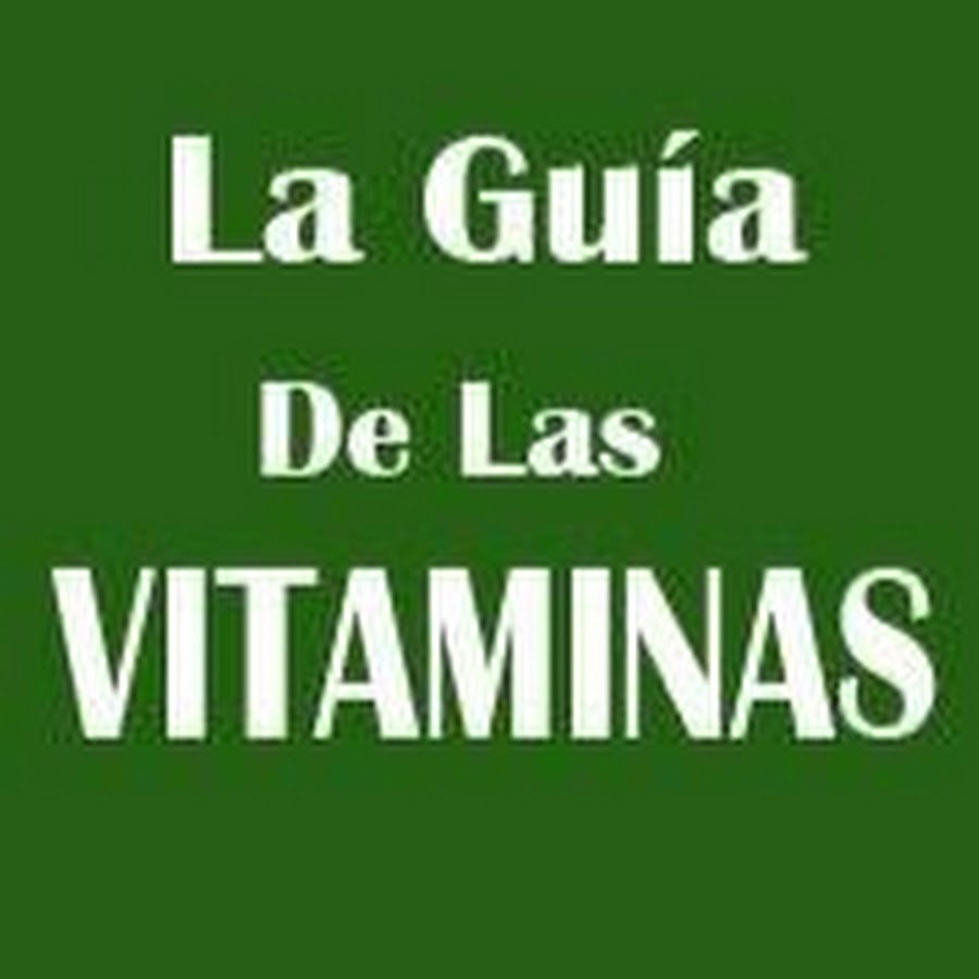 La GuÃ­a de las Vitaminas رمز قناة اليوتيوب