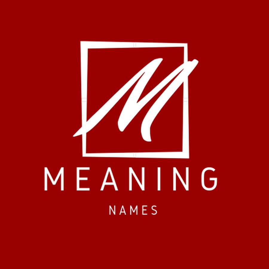 Meaning Names YouTube channel avatar
