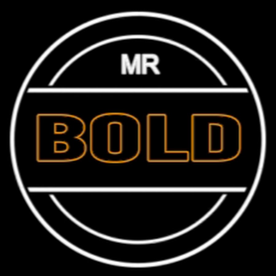 MR. BOLD Avatar canale YouTube 