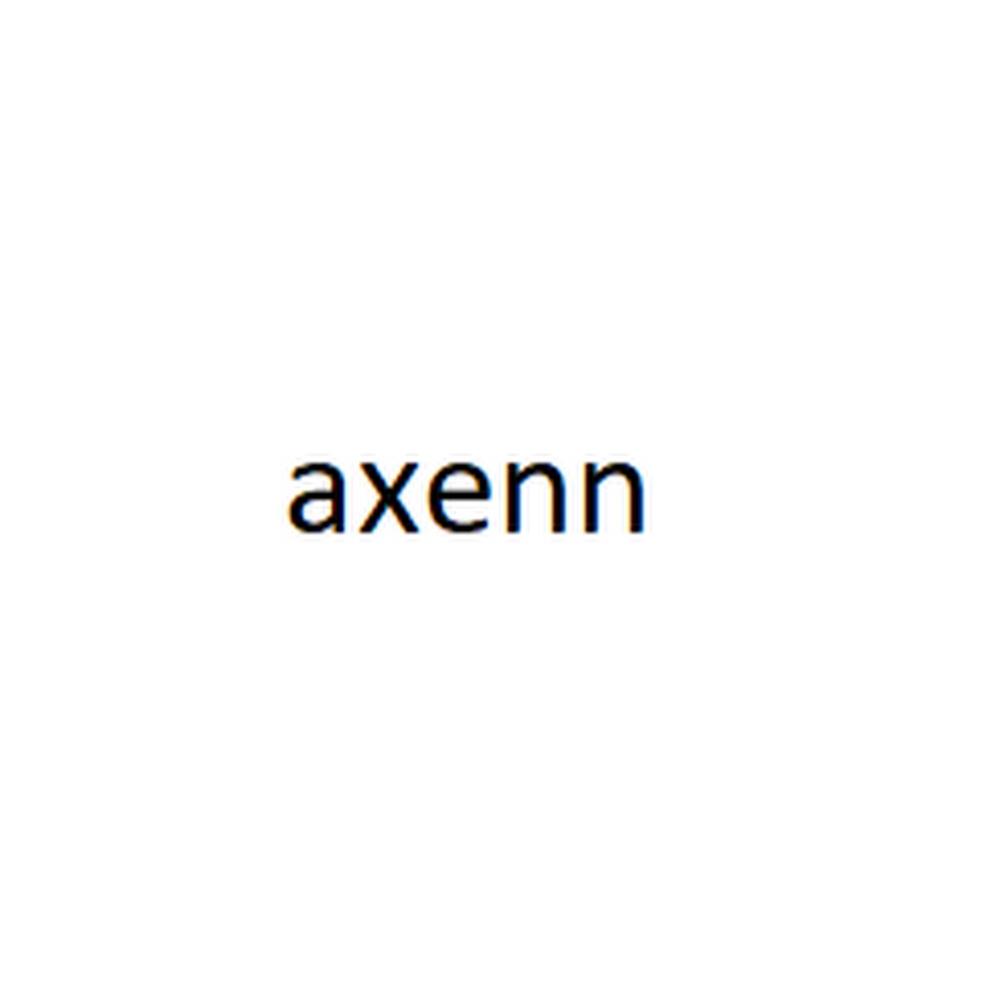 Axenn YouTube channel avatar