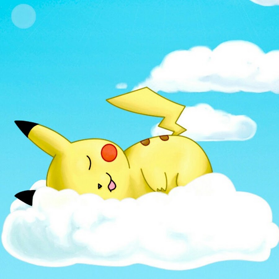 Пикачу спит картинка