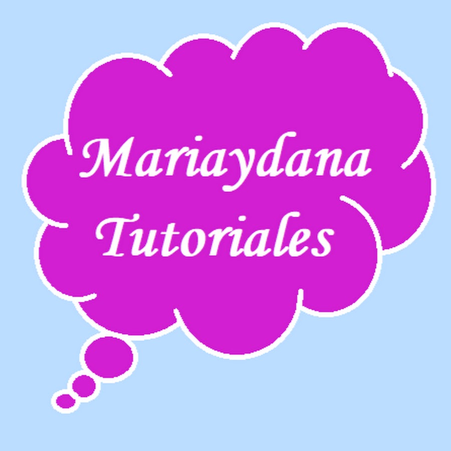 mariaydana tutoriales YouTube channel avatar