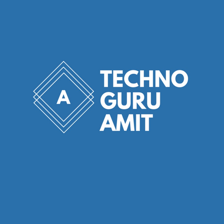 TECHNOGURU AMIT यूट्यूब चैनल अवतार