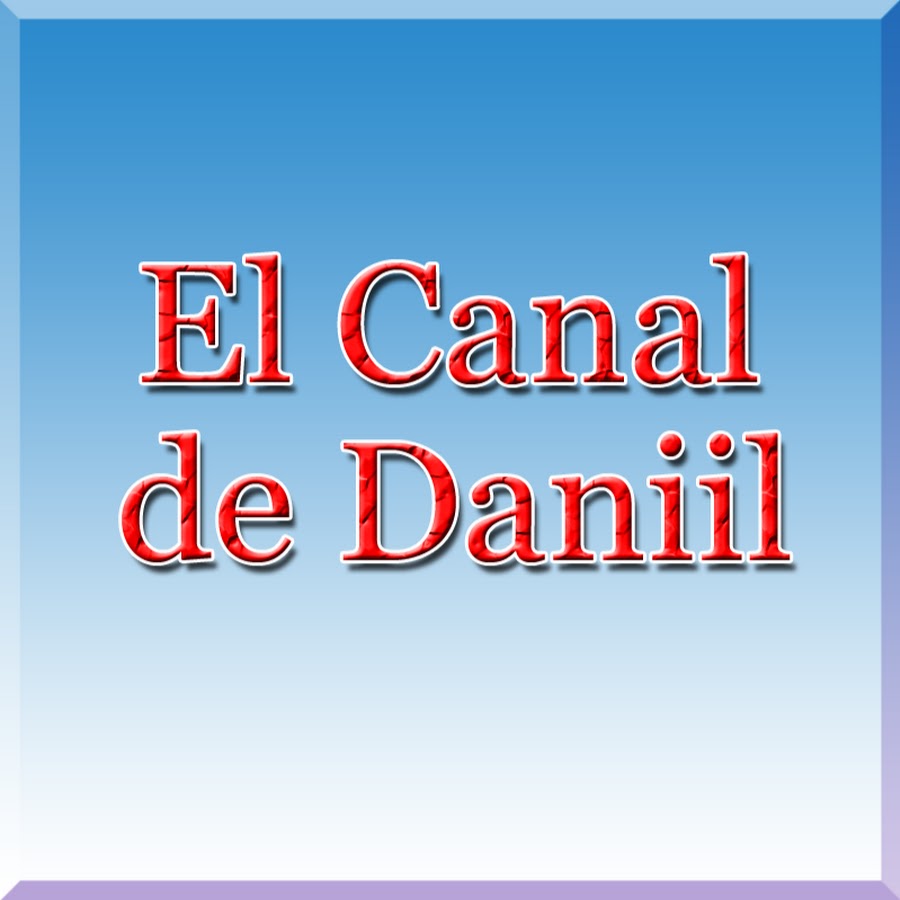 El Canal de Daniil Avatar channel YouTube 