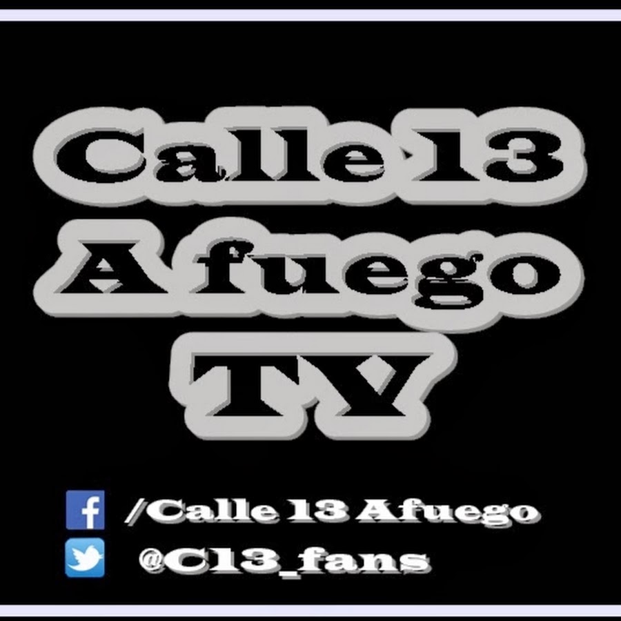 Calle13AfuegoTV YouTube channel avatar