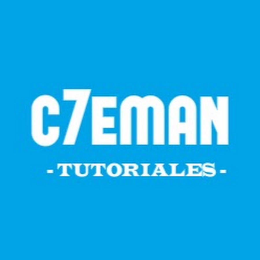 c7eman Tutoriales Avatar del canal de YouTube