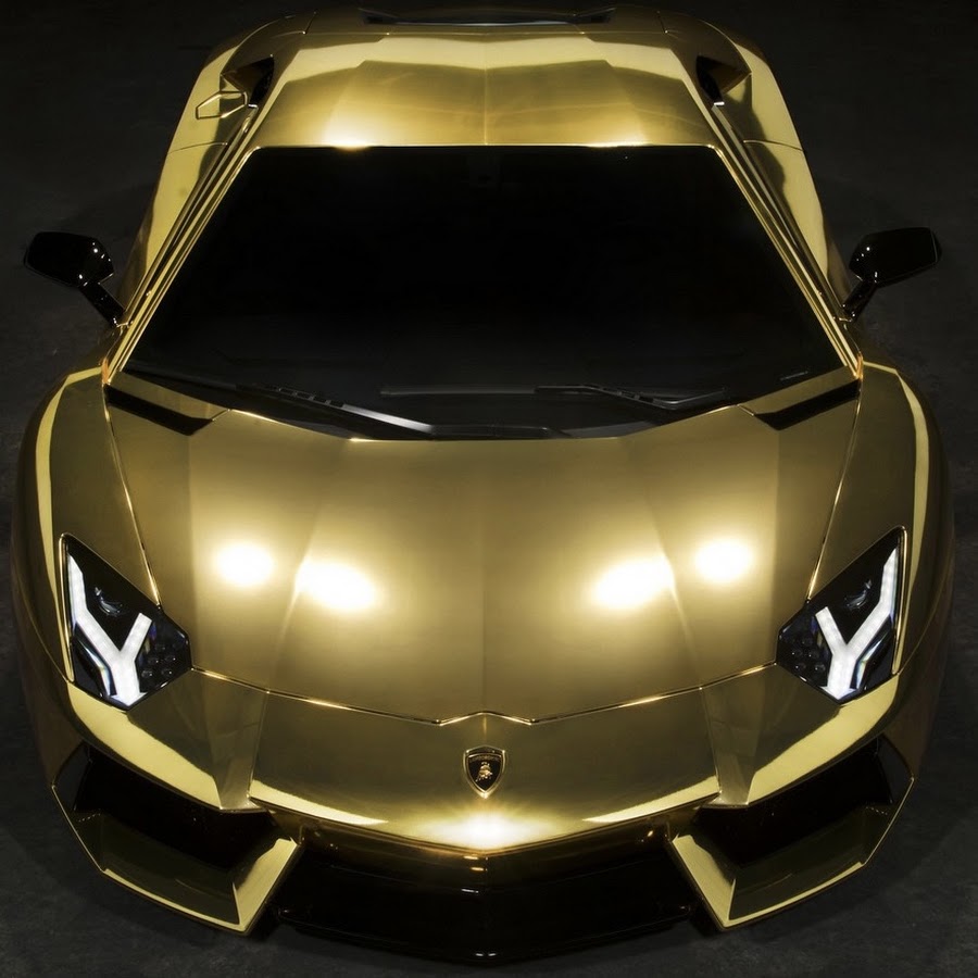Золотая Lamborghini Золотая Ламба