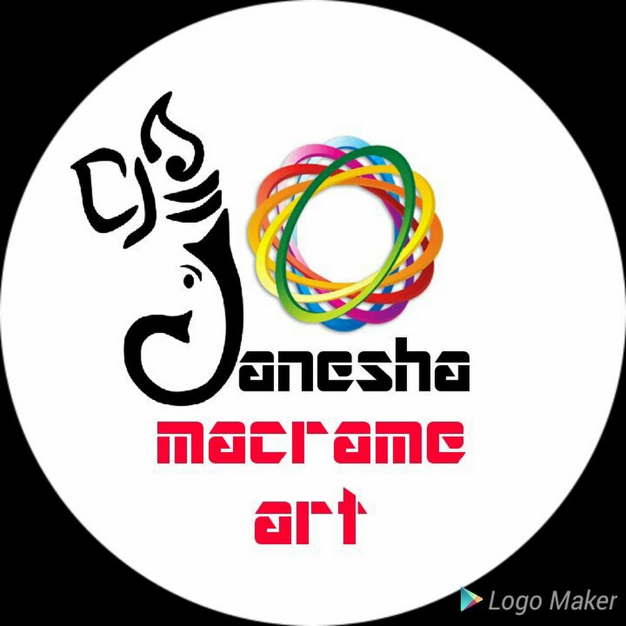 Ganesha macrame art & craft YouTube channel avatar