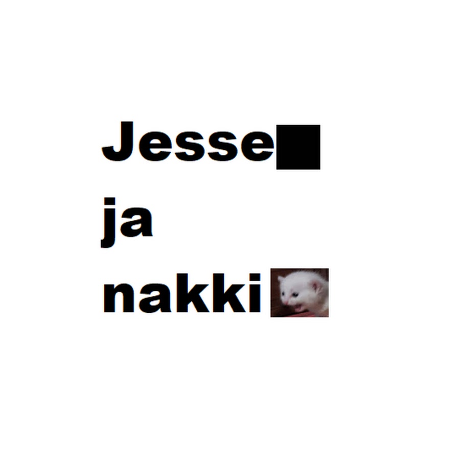 Jesse ja nakki YouTube channel avatar