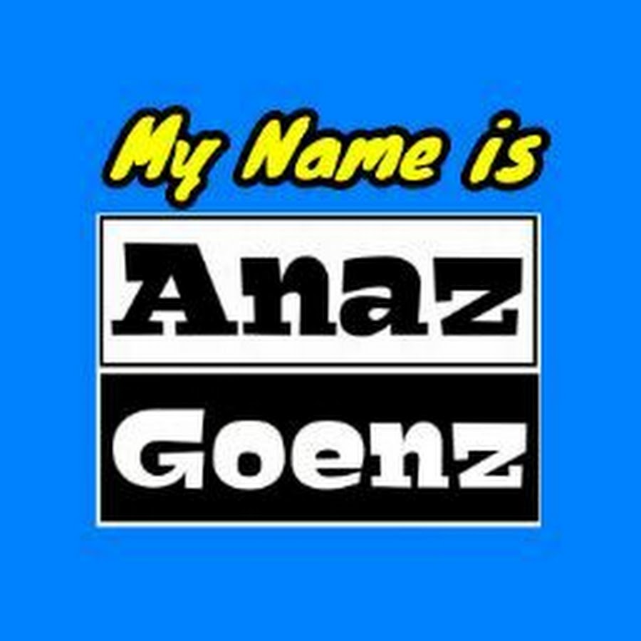 AnazGoenz YouTube channel avatar