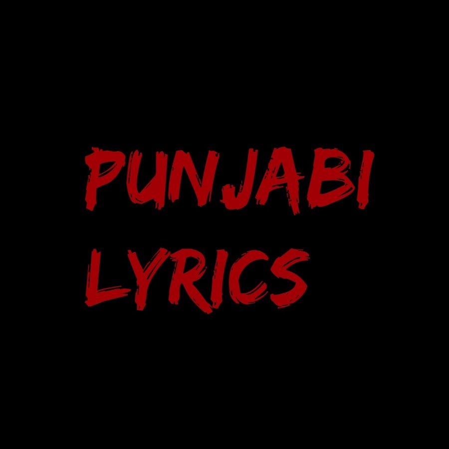 Punjabi Lyrics Аватар канала YouTube