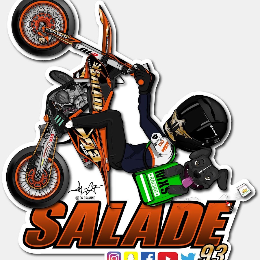Salade 93 YouTube channel avatar