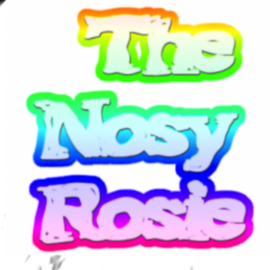 TheNosyRosie رمز قناة اليوتيوب