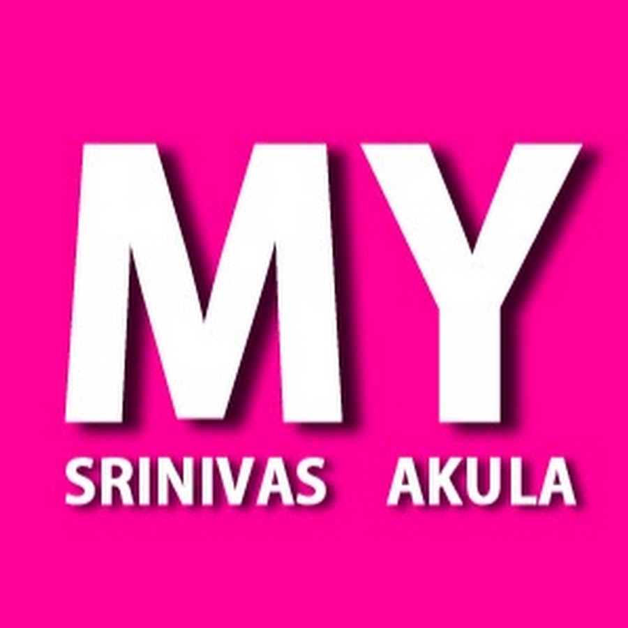 srinivasakula YouTube kanalı avatarı