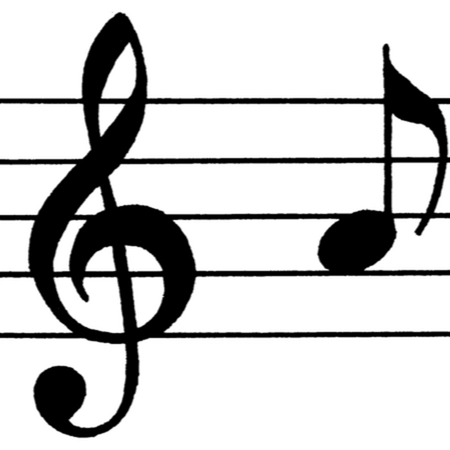 Нота до на нотном стане картинка