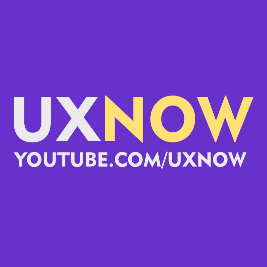 UXNOW YouTube channel avatar