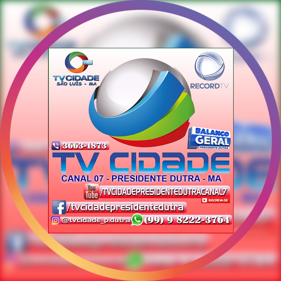 TVCIDADEPRESIDENTEDUTRA CANAL07 Avatar channel YouTube 