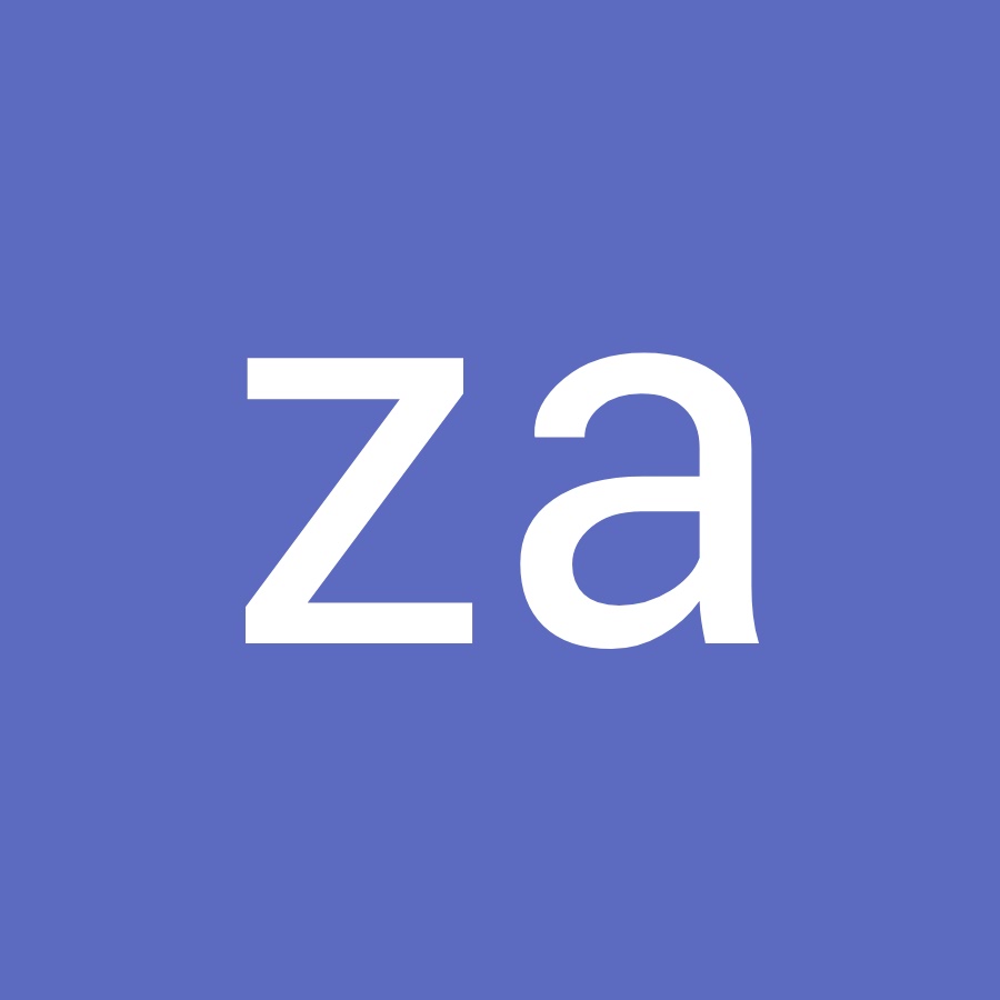 za Za YouTube channel avatar