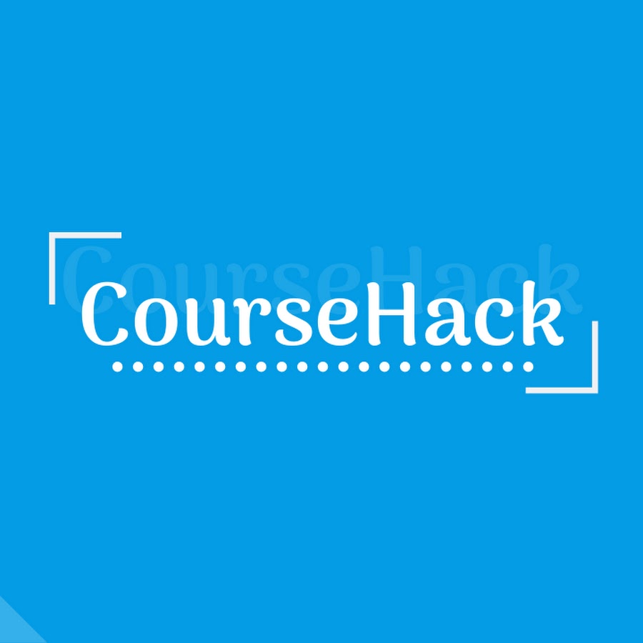 CourseHack YouTube channel avatar