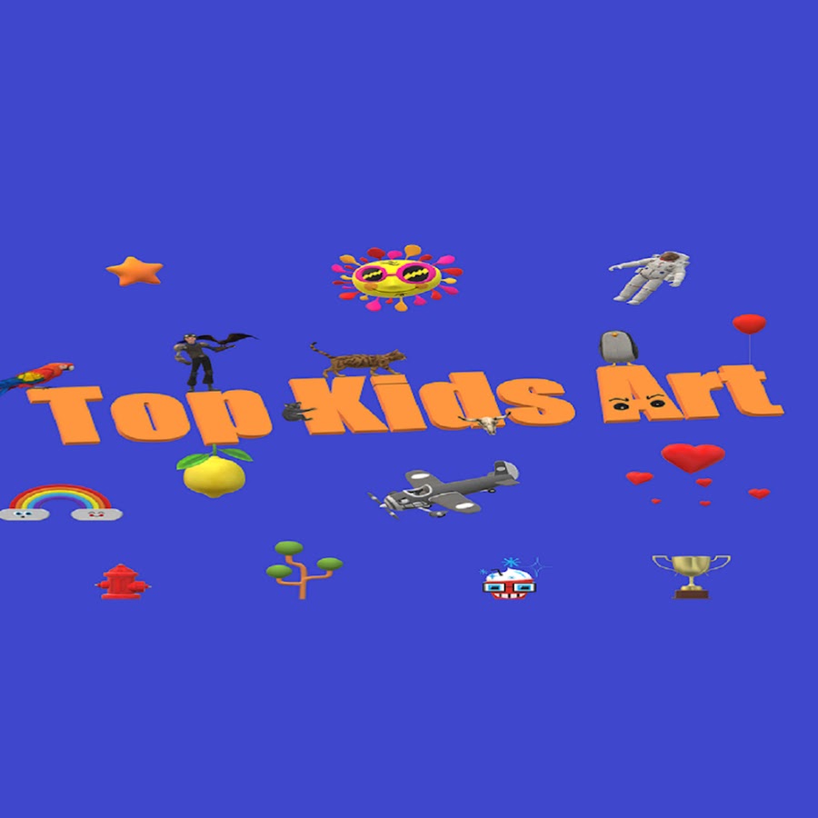 Top Kids Art YouTube channel avatar