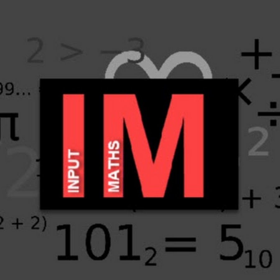 Inputmaths رمز قناة اليوتيوب