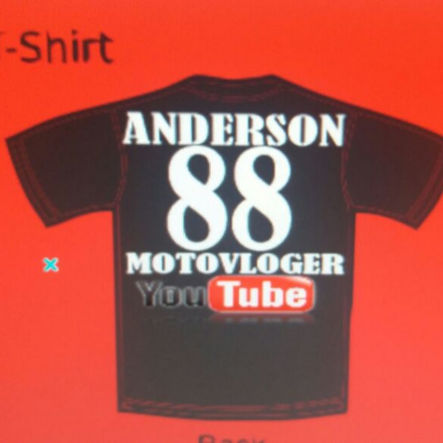 Anderson 88 Motovlog Avatar de canal de YouTube