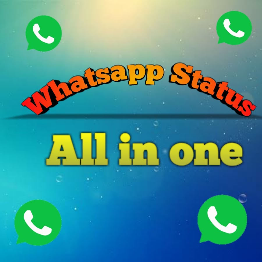 whatsapp status all in one YouTube channel avatar