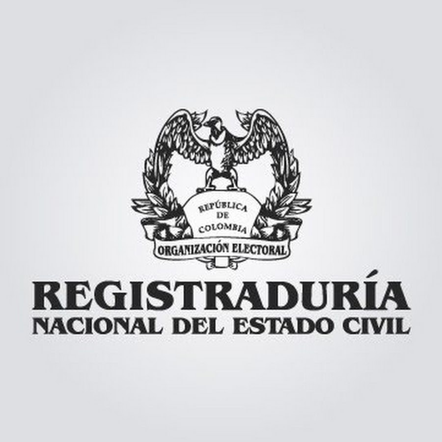 Registraduria Nacional del Estado Civil. Avatar del canal de YouTube