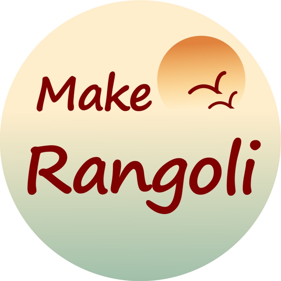 Make Rangoli YouTube channel avatar