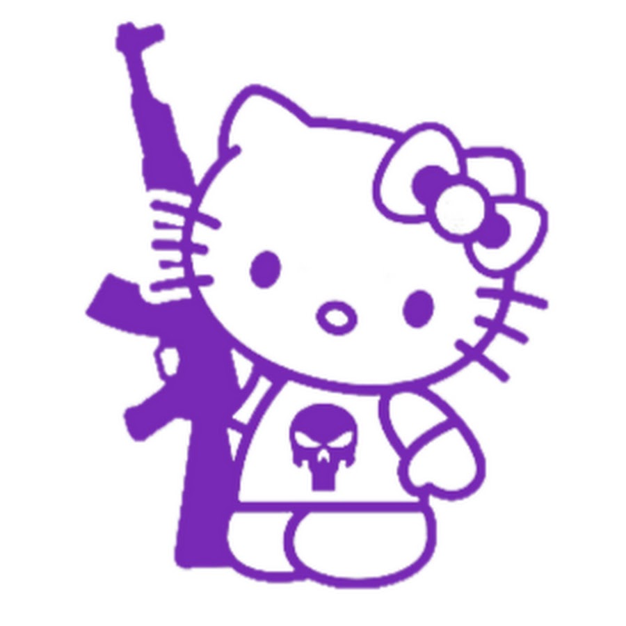 Хеллоу Китти с АК 47
