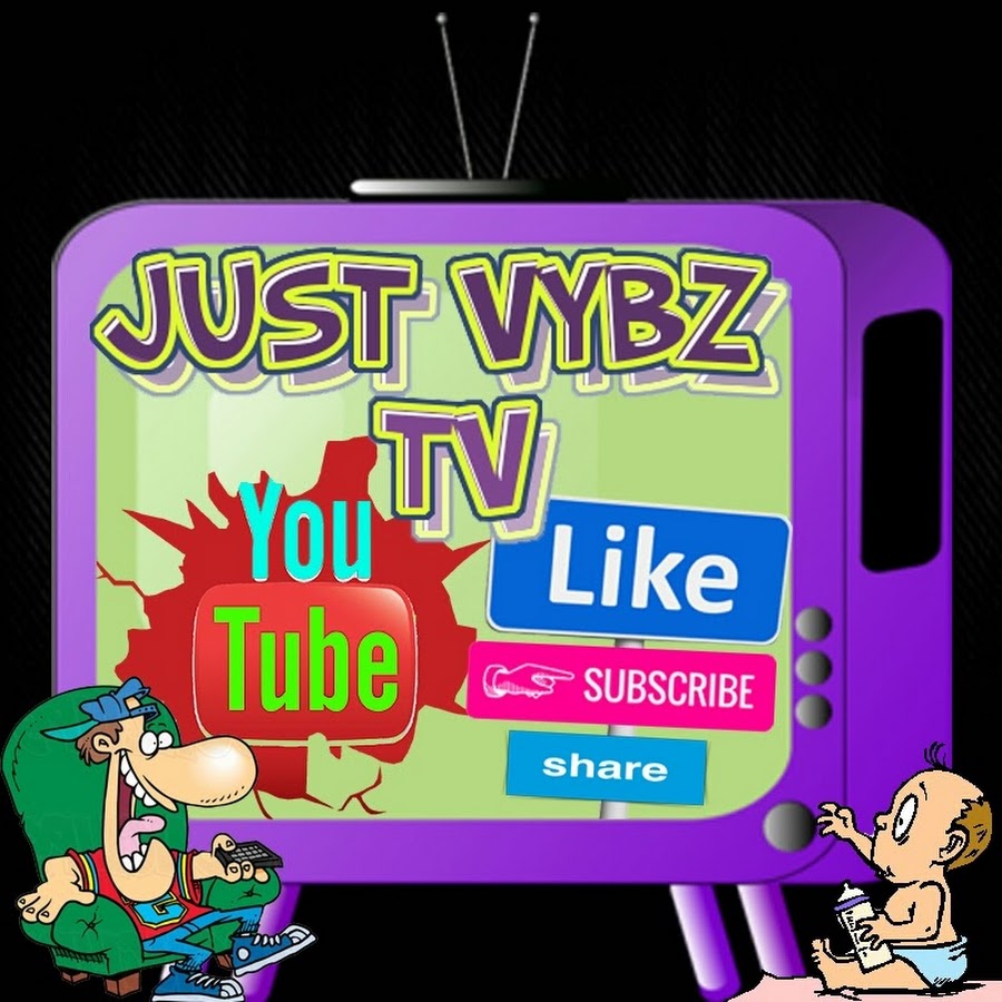 Just Vybz TV YouTube channel avatar