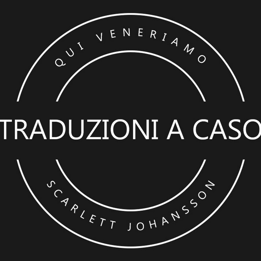 Traduzioni A Caso YouTube 频道头像