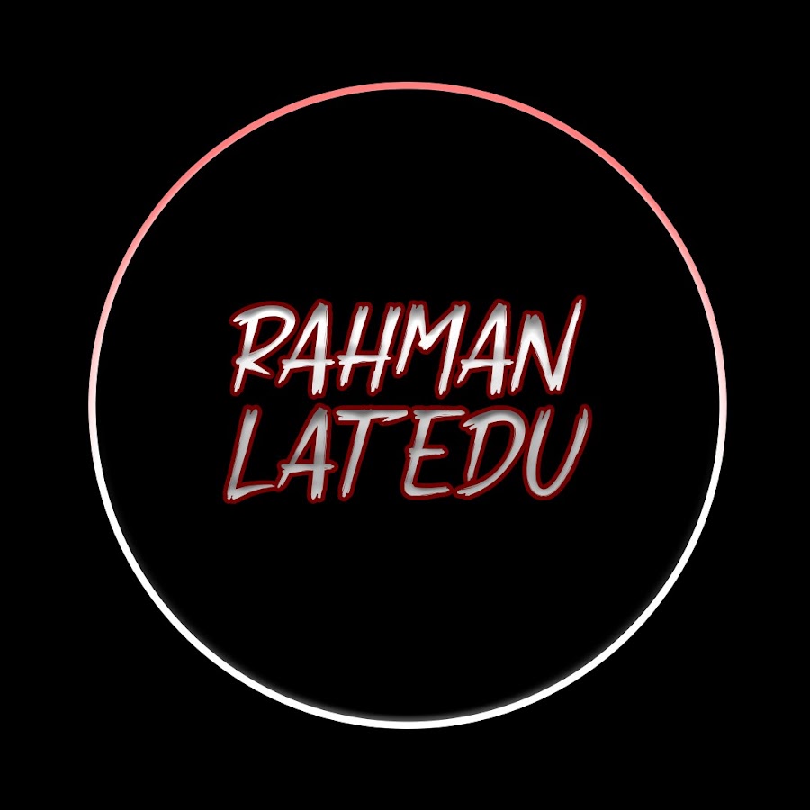 RAHMAN LATEDU Avatar canale YouTube 